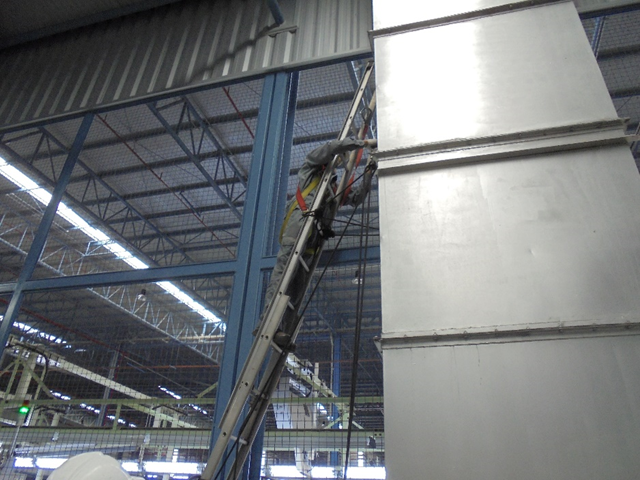 การตรวจวัดคุณภาพอากาศจากปล่องระบาย