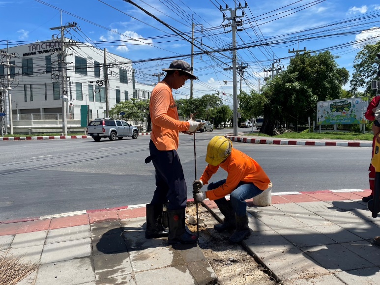 การสำรวจระบบสาธารณูปโภคใต้ดิน